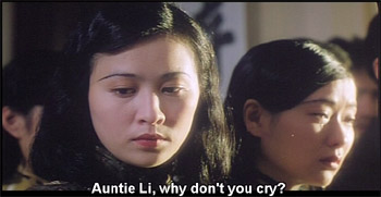 Auntie Li, why don't you cry?