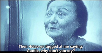 Hsiao-yu tugged at me
