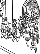 Tashlin visits church